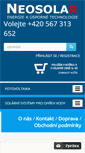 Mobile Screenshot of eshop.neosolar.cz
